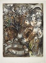 MARC CHAGALL | LA FAMILLE D'ARLEQUIN (M. 430)