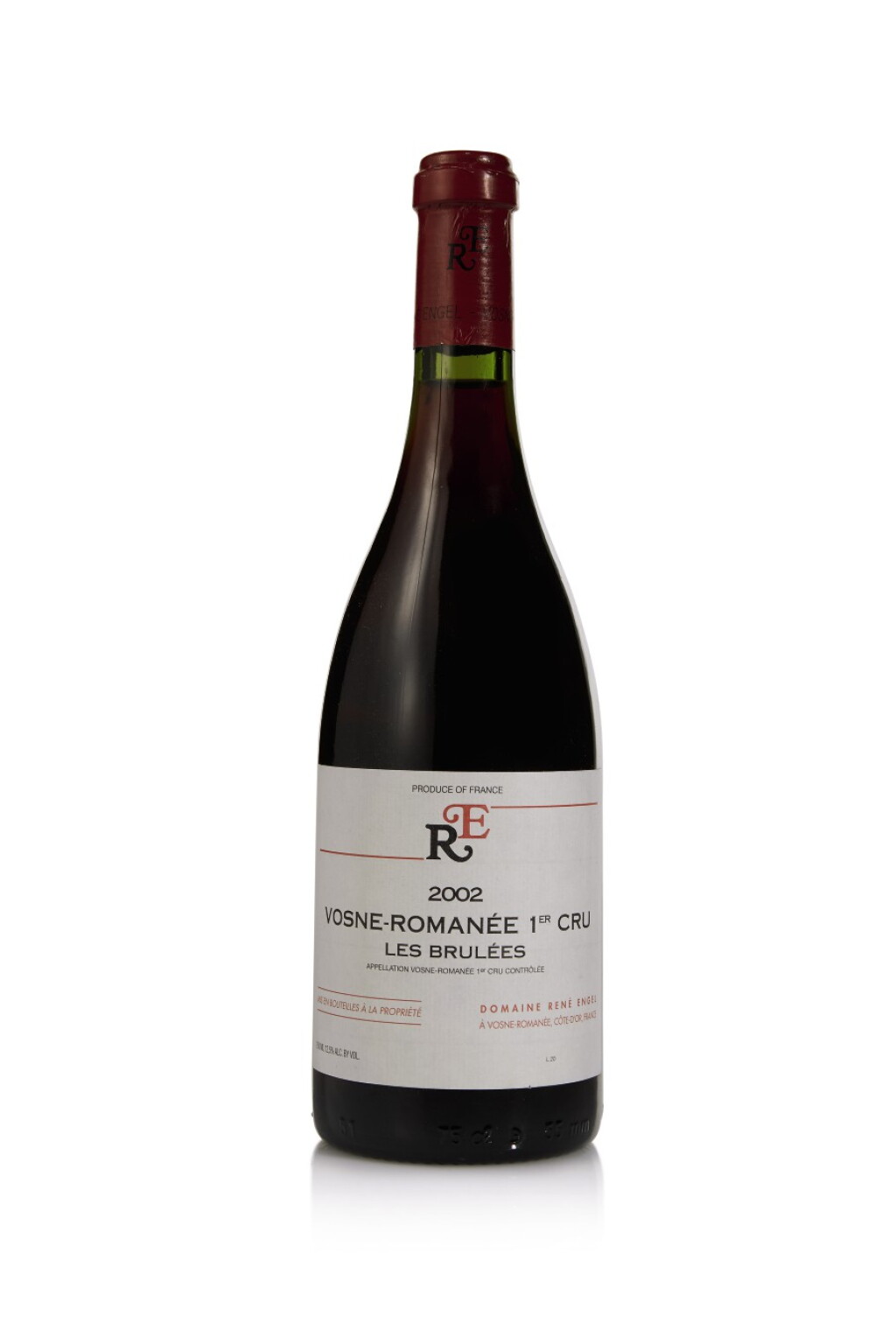 View full screen - View 1 of Lot 72. Vosne Romanée, Les Brûlées 2002 René Engel (4 BT).