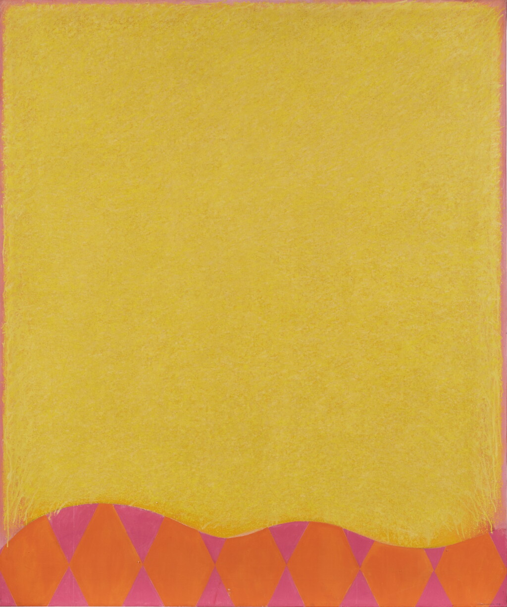 View full screen - View 1 of Lot 35. Flächenraum gelb mit Rhomben (Yellow area space with rhombuses).