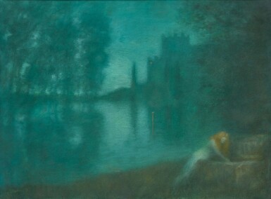 View full screen - View 1 of Lot 84. Mélisande to a well | Mélisande au puits.