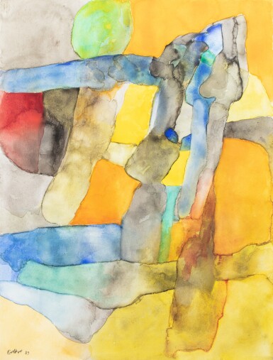 View full screen - View 1 of Lot 571. MAURICE ESTÈVE | SANS TITRE.