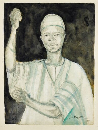 View full screen - View 1 of Lot 15. BEN ENWONWU | THE ORATOR.