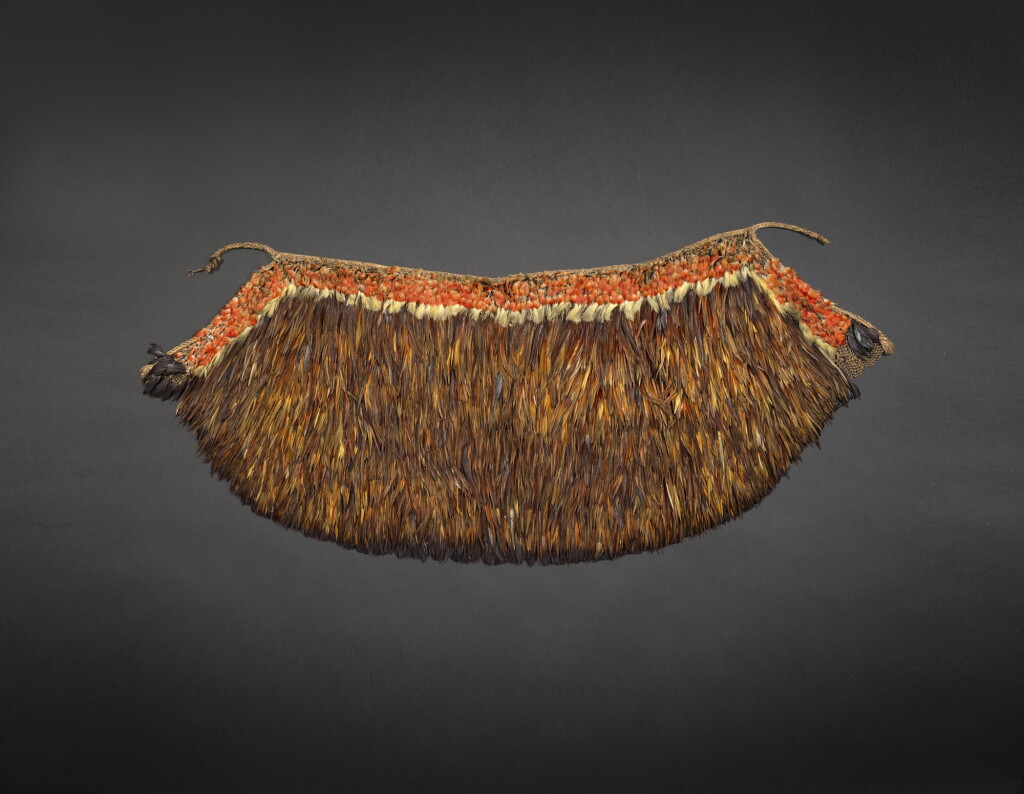 View full screen - View 1 of Lot 20. A Feathered Cape (‘ahu ‘ula), Hawaiian Islands, 18th century.