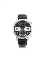A. LANGE & SÖHNE | LANGE ZEITWERK STRIKING TIME A WHITE GOLD WRISTWATCH WITH DIGITAL DISPLAY, STRIKING TIME AND POWER RESERVE INDICATION, CIRCA 2010