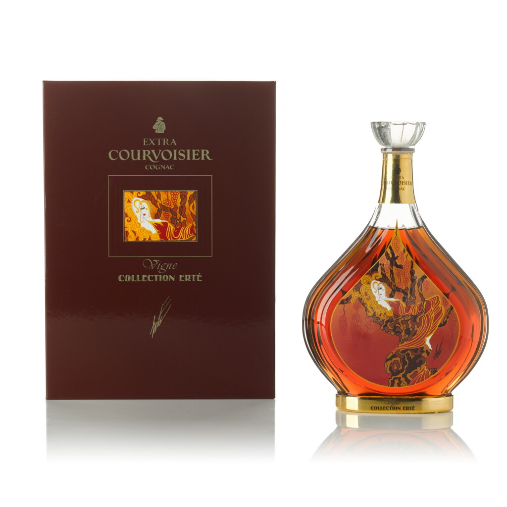 View full screen - View 1 of Lot 226. Cognac Courvoisier Erte No. 1 Vigne 40.0 abv NV.