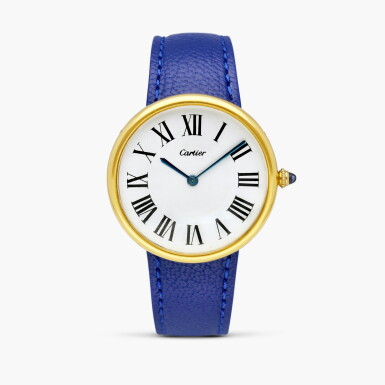 View full screen - View 1 of Lot 2357. Maxi Ronde | A large and extremely rare yellow gold circular wristwatch with concealed lugs, Circa 1971-72 .