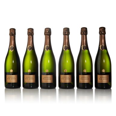 View full screen - View 1 of Lot 528. Bollinger RD, Extra brut 2002 (6 BT).