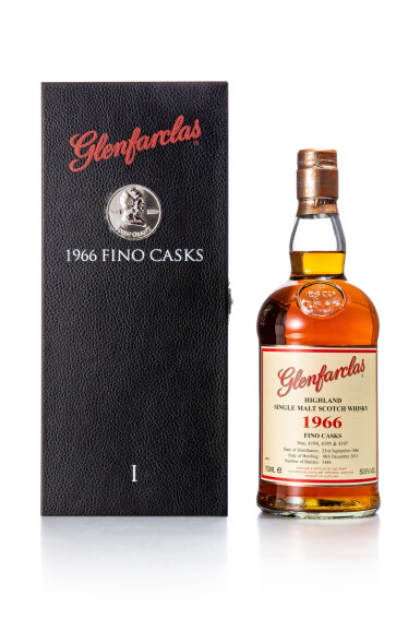 View full screen - View 1 of Lot 6043. Glenfarclas Fino Cask 47 Year Old Highland Single Malt 50.5 ABV 1966 (1 BT70).