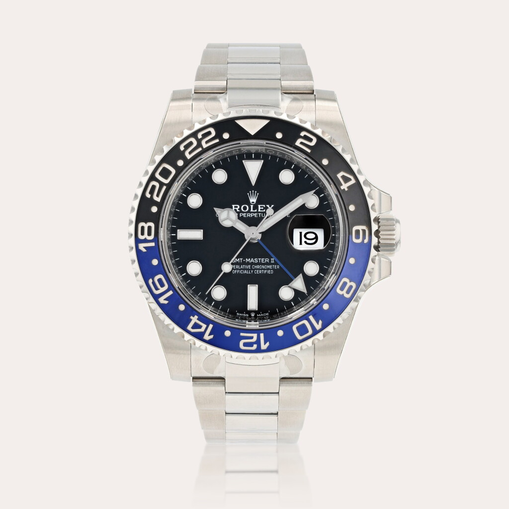 View full screen - View 1 of Lot 380. GMT-Master II, reference 126710BLNR Montre bracelet à double fuseau horaire en acier avec date | Stainless steel dual time zone wristwatch with date and bracelet Vers 2021 | Circa 2021.