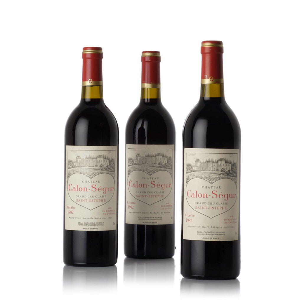View full screen - View 1 of Lot 9226. Château Calon Ségur 1982 (9 BT).