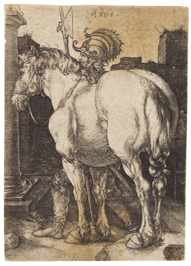 View full screen - View 1 of Lot 29. The Large Horse (B. 97; M., Holl. 94).