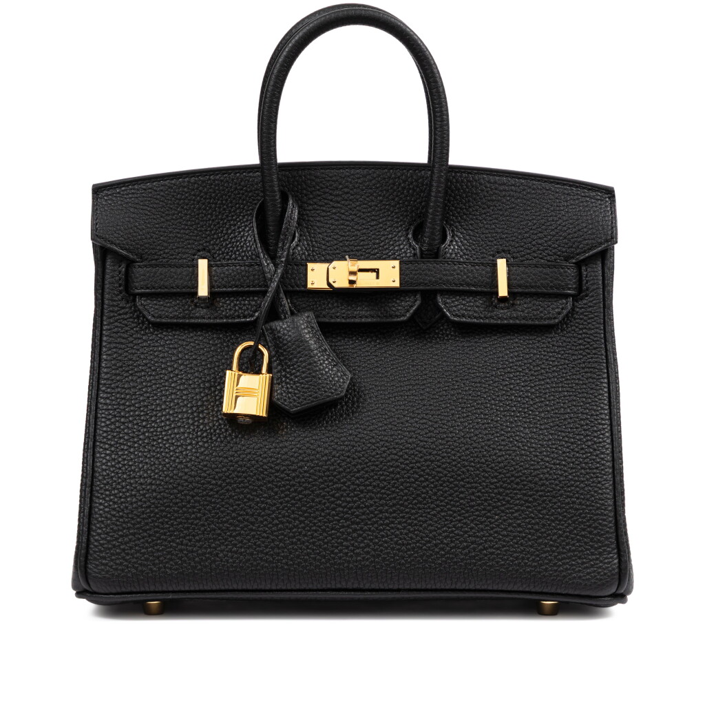 View full screen - View 1 of Lot 621. Black Togo Birkin 25 Gold Hardware, 2026.