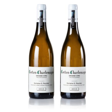View full screen - View 1 of Lot 275. Corton Charlemagne 2015 Domaine Georges Roumier (2 BT).