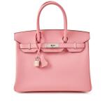 Rose Confetti Epsom Birkin 30 Palladium Hardware, 2014