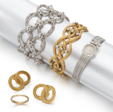 View full screen - View 1 of Lot 127. Collection of jewels (Collezione di gioielli).