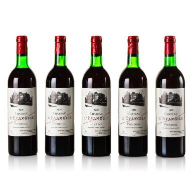 View full screen - View 1 of Lot 278. Château l'Evangile 1978 (10 BT).