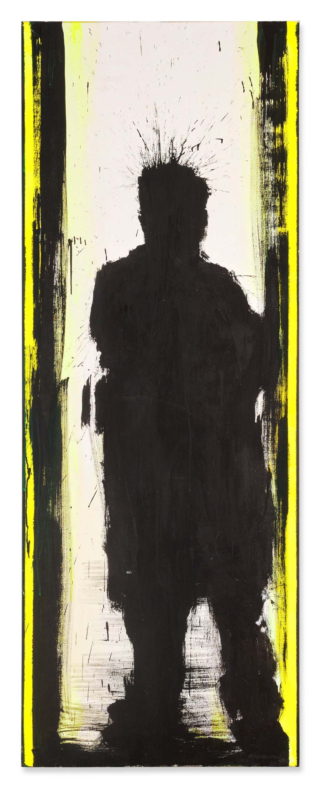 View full screen - View 1 of Lot 343. Standing Shadowman.