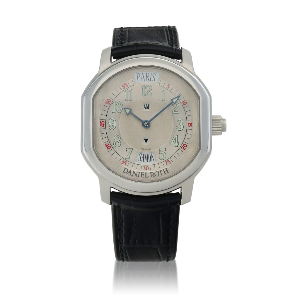 View full screen - View 1 of Lot 71. Metropolitan 24 Cities, Ref. 857.ST Stainless steel world-time wristwatch with AM/PM indication Circa 2005.