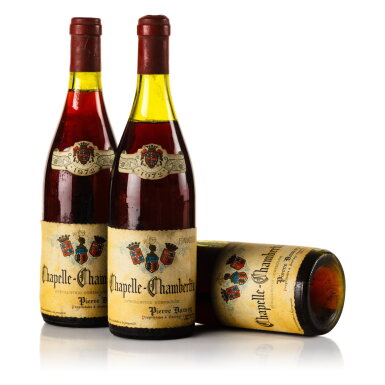 View full screen - View 1 of Lot 408. Chapelle Chambertin 1972 Pierre Damoy (3 BT).