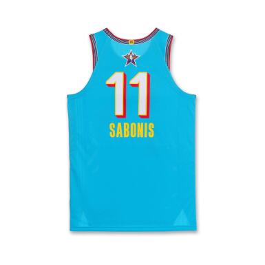 View full screen - View 1 of Lot 132. Domantas Sabonis ‘NBA All-Star’ Prototype Jersey.