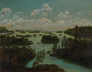 View full screen - View 1 of Lot 191. Landscape with River.