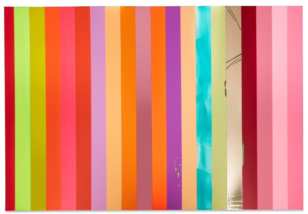 View full screen - View 1 of Lot 301. Untitled (Stripes).