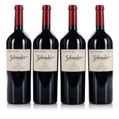 View full screen - View 1 of Lot 901. Schrader T6, Cabernet Sauvignon, Beckstoffer, To Kalon Vineyard 2005 (4 BT).