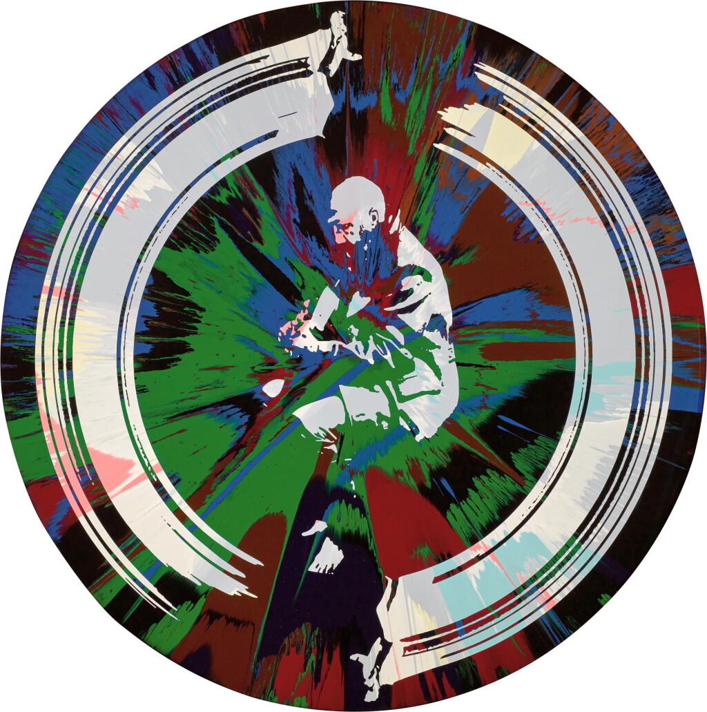View full screen - View 1 of Lot 217. Beautiful Pete Townshend Tune after Tune Painting.