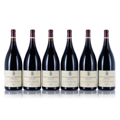 View full screen - View 1 of Lot 3143. Clos des Lambrays 1995 Domaine des Lambrays (6 MAG).