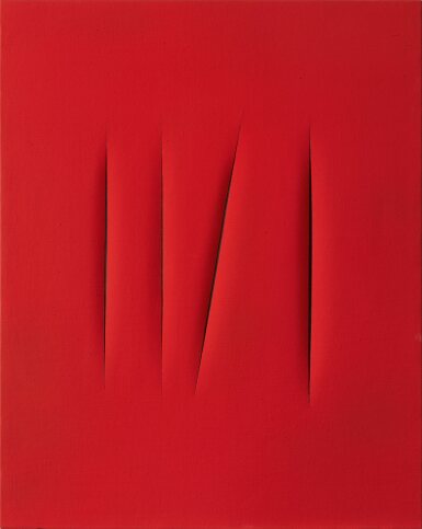 View full screen - View 1 of Lot 16. Concetto Spaziale, Attese.