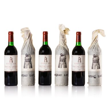 View full screen - View 1 of Lot 9. Château Latour 1989 (12 BT).