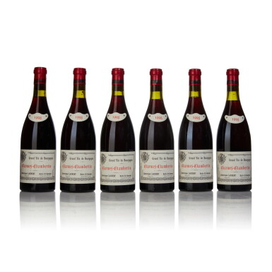 View full screen - View 1 of Lot 595. Charmes Chambertin 1998 Dominique Laurent (6 BT).