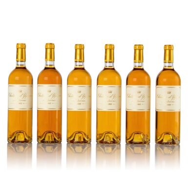 View full screen - View 1 of Lot 291. Château d'Yquem 2003 (12 BT).