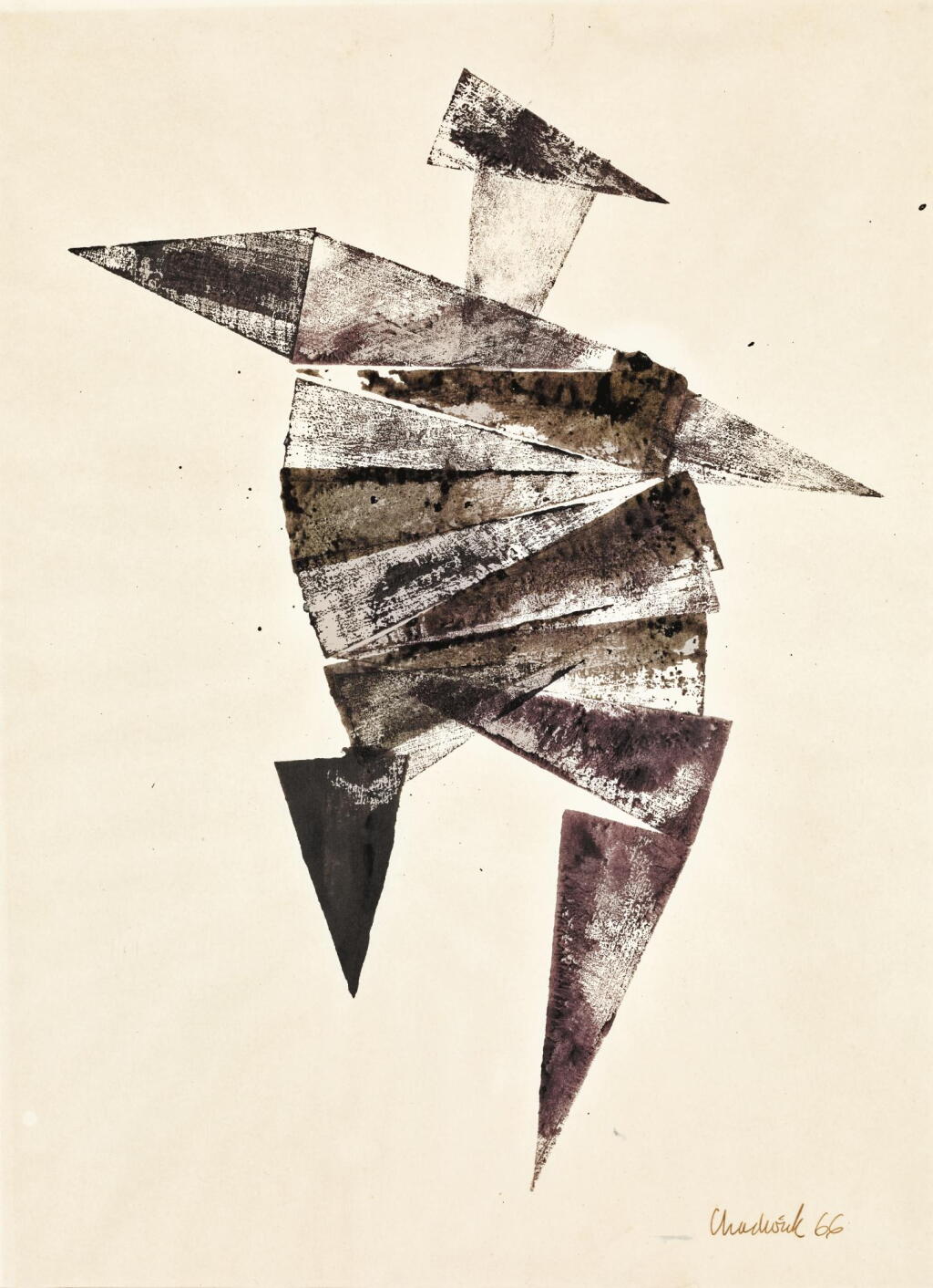 View full screen - View 1 of Lot 111. LYNN CHADWICK, R.A. | ROTUND FIGURE.
