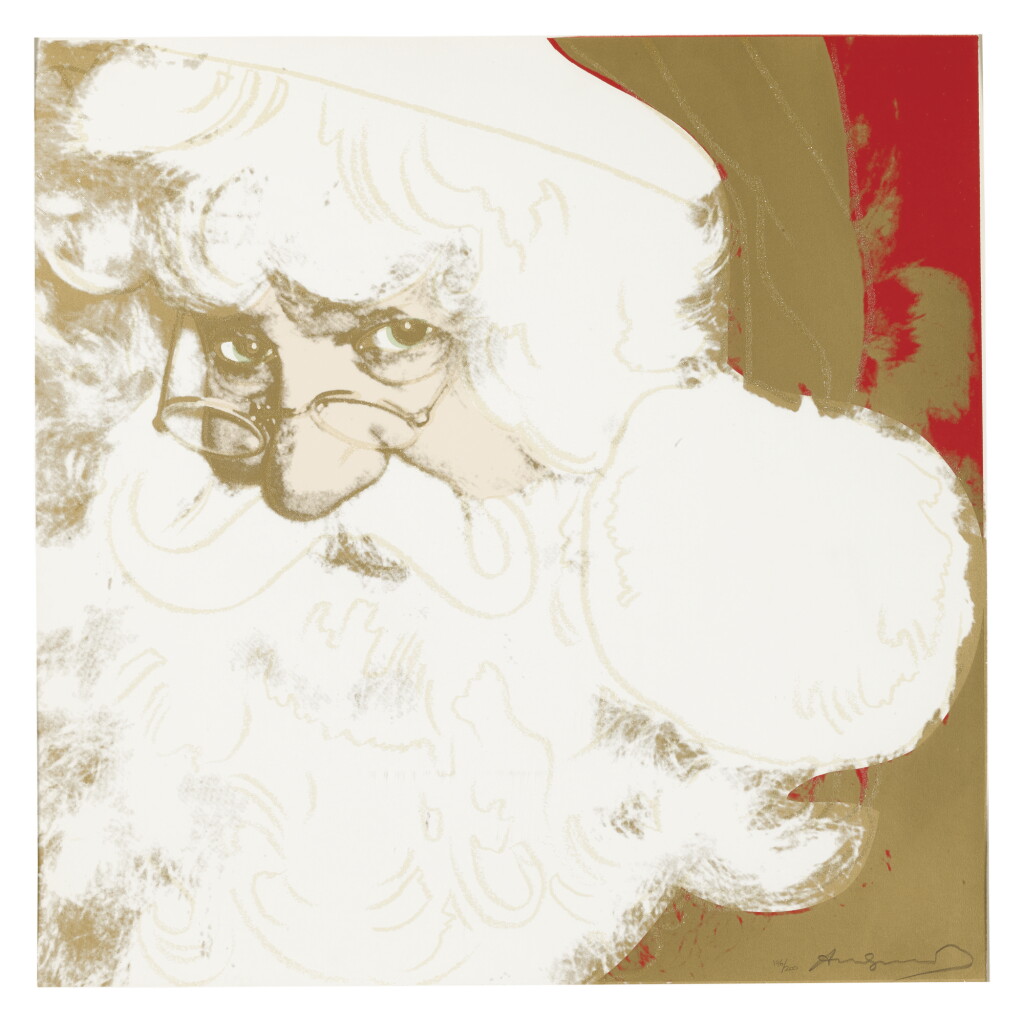 View full screen - View 1 of Lot 8. ANDY WARHOL | SANTA CLAUS (F. & S. II.266).