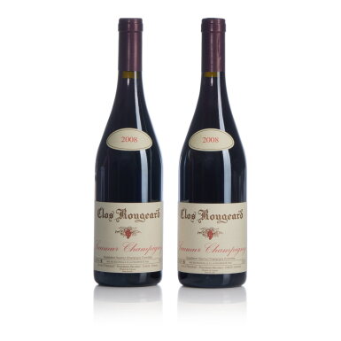 View full screen - View 1 of Lot 570. Saumur-Champigny Rouge 2008 Clos Rougeard (2 BT).