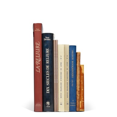 View full screen - View 1 of Lot 115. Book production - Bookbinding - History.