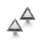PAIR OF DIAMOND EARRINGS
