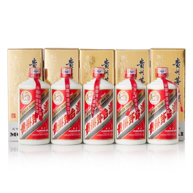 View full screen - View 1 of Lot 8376. 2006年產飛天牌貴州茅台酒 Kweichow Flying Fairy Moutai 2006 (5 BT50).