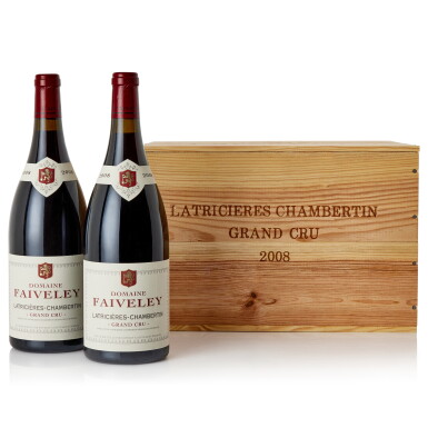 View full screen - View 1 of Lot 9534. Latricières Chambertin 2008 Faiveley (6 MAG).