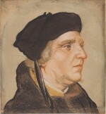A pair of portraits: Sir William Butts and his Wife, Diana Butts (After Holbein)