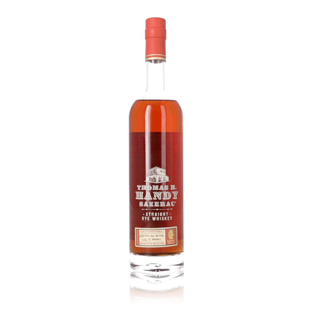 View full screen - View 1 of Lot 144. Thomas H. Handy Rye 2010 Release 126.2 proof 2004 (1 BT75).