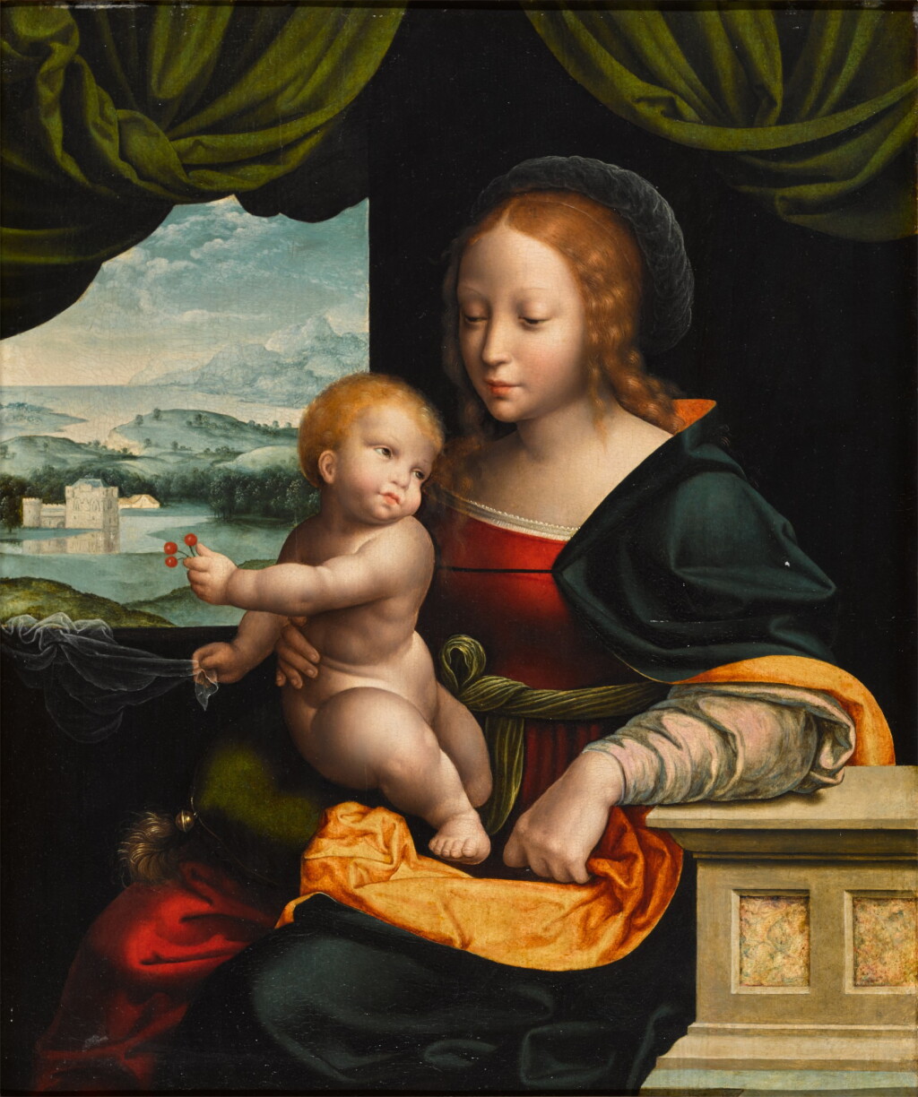 View full screen - View 1 of Lot 5. The Virgin and Child: 'The Madonna of the Cherries'.