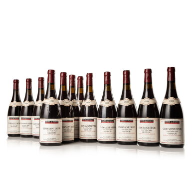 View full screen - View 1 of Lot 308. Clos St. Denis, Vieilles Vignes 1989 Domaine des Chezeaux (12 BT).