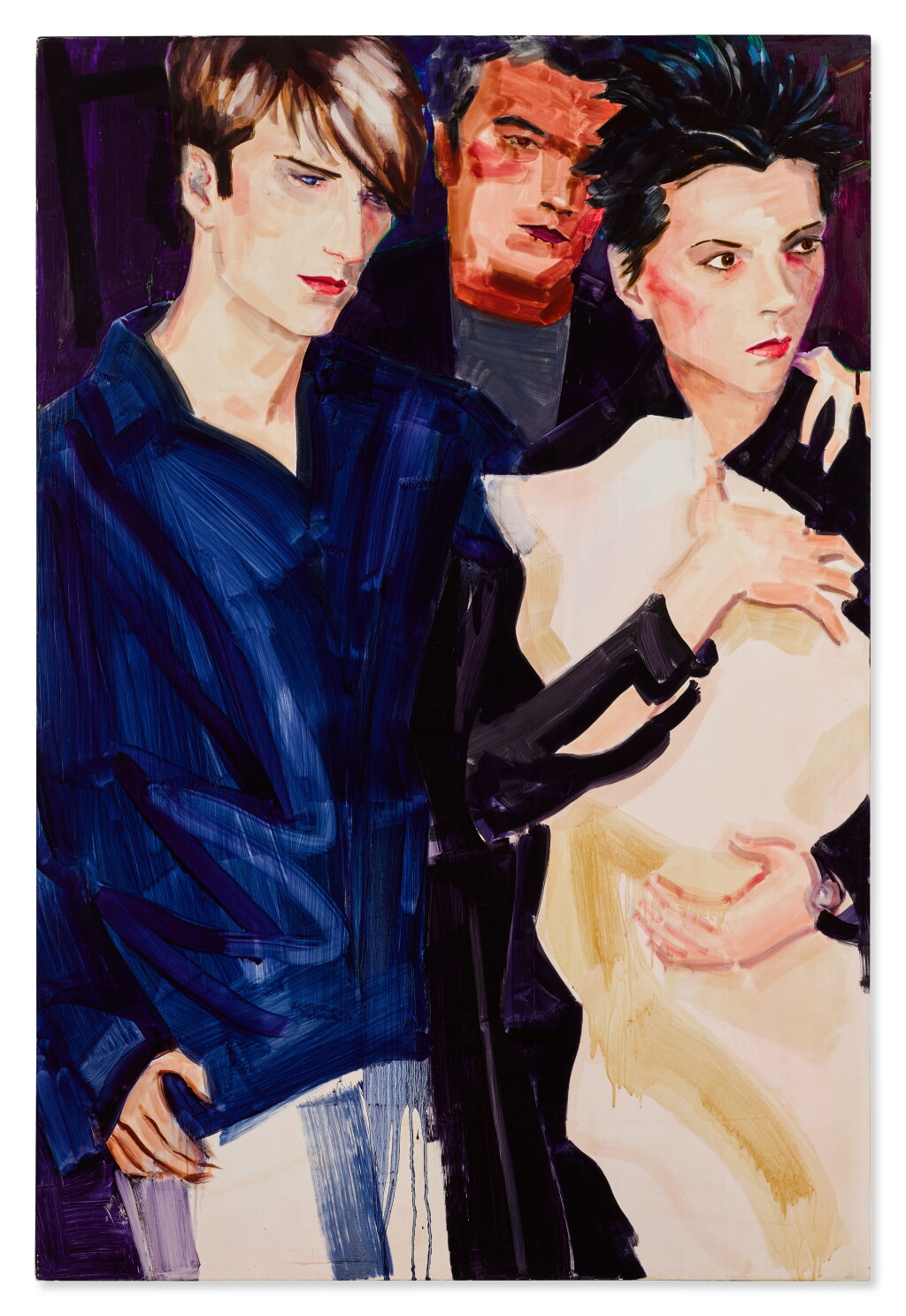 View full screen - View 1 of Lot 9. David, Victoria and Brooklyn.