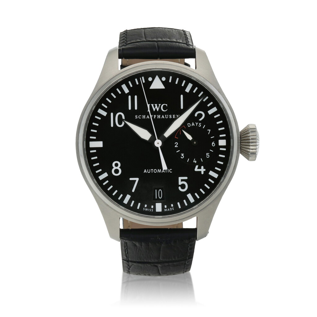 View full screen - View 1 of Lot 529. Big Pilot's Watch, Ref. 5004-01 Stainless steel wristwatch with date and power reserve indication Circa 2012.