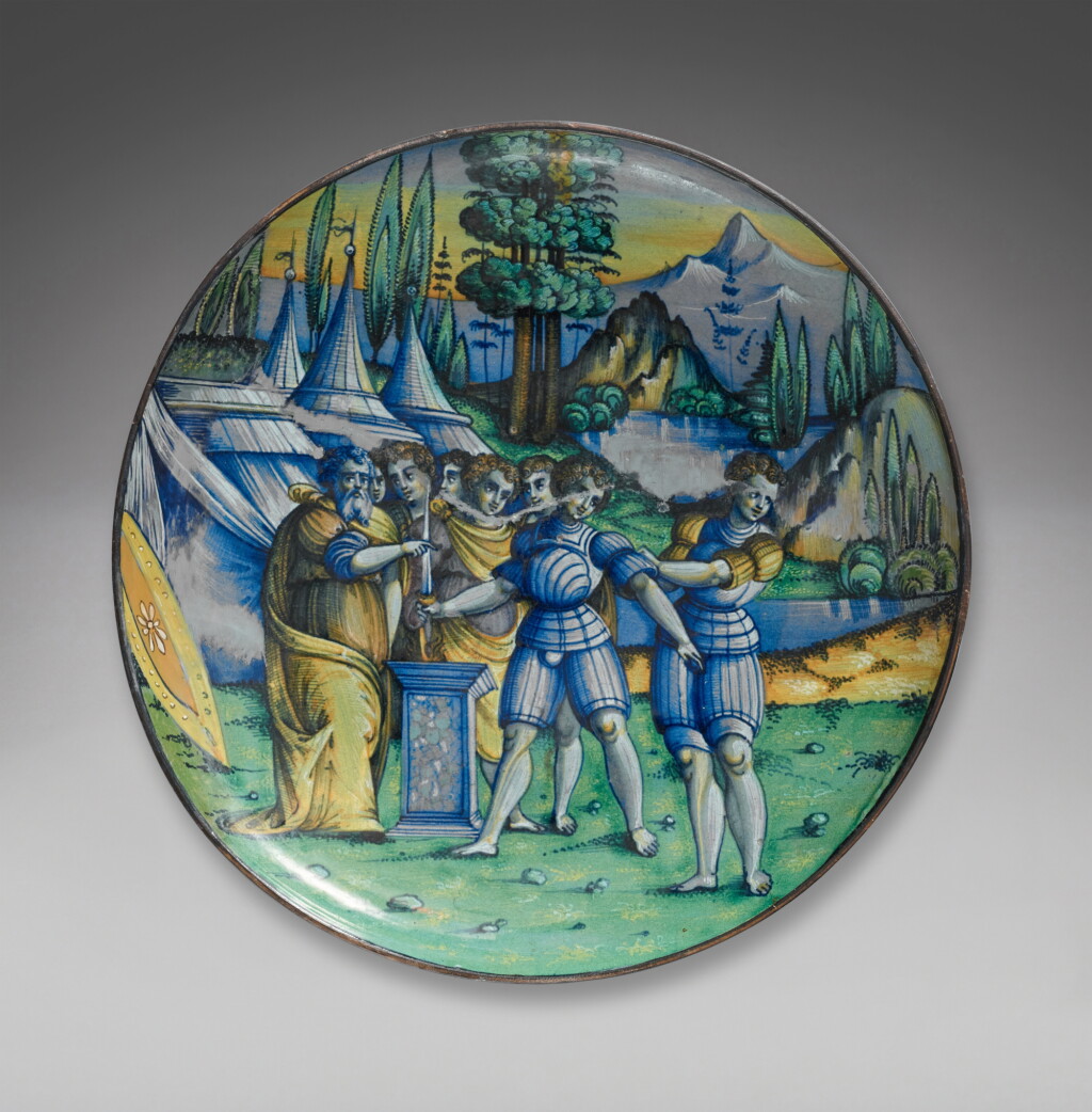 View full screen - View 1 of Lot 619. Italian, Faenza, circa 1525-30.