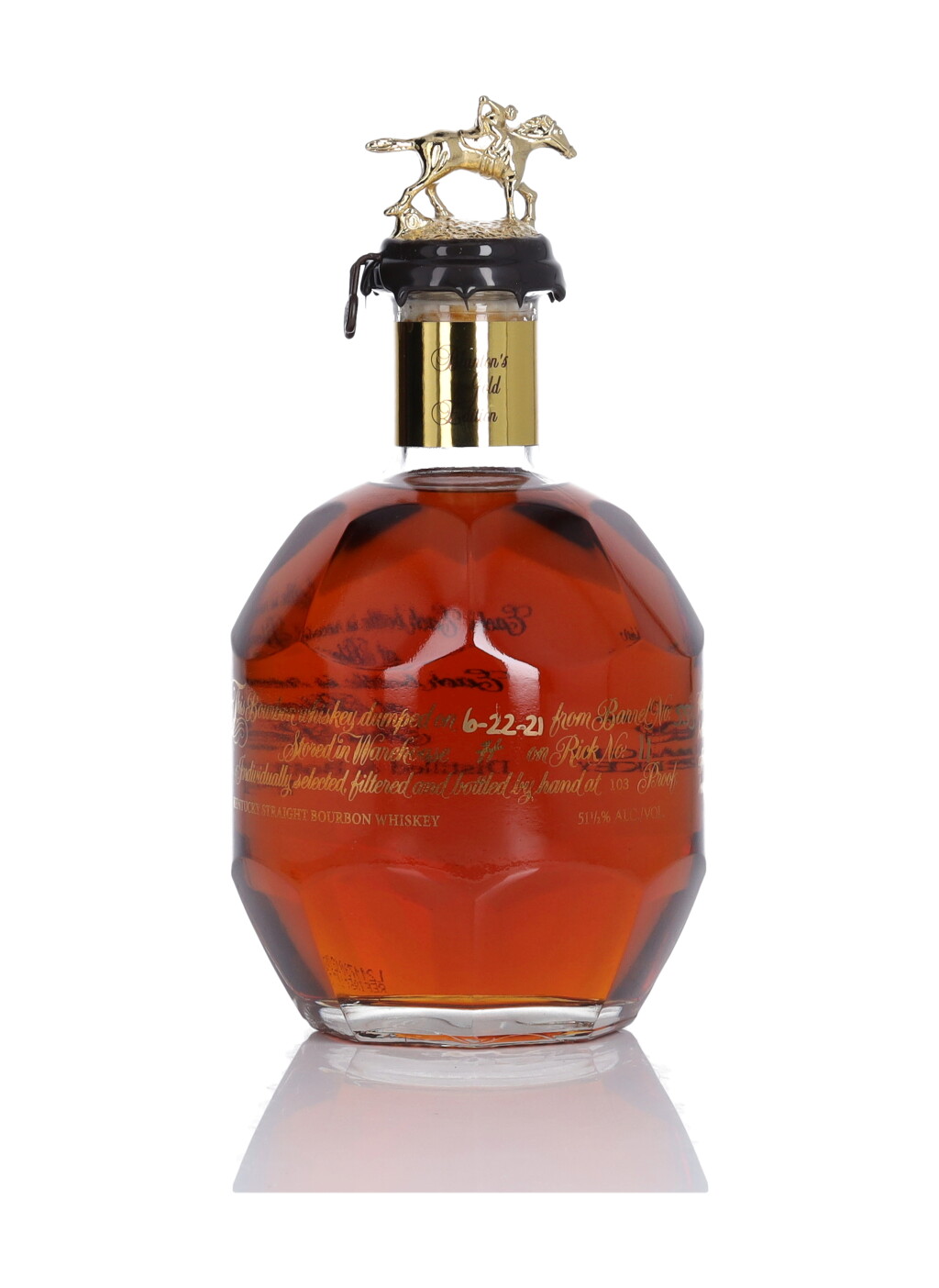View full screen - View 1 of Lot 133. Blanton's Gold Edition Single Barrel 103 Proof NV (1 BT 75cl).