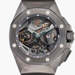 Reference 26589IO.OO.D002CA.01 Royal Oak Concept Flying Tourbillon GMT | A titanium and ceramic semi-skeletonised flying tourbillon dual time wristwatch with day/night indication, Circa 2019