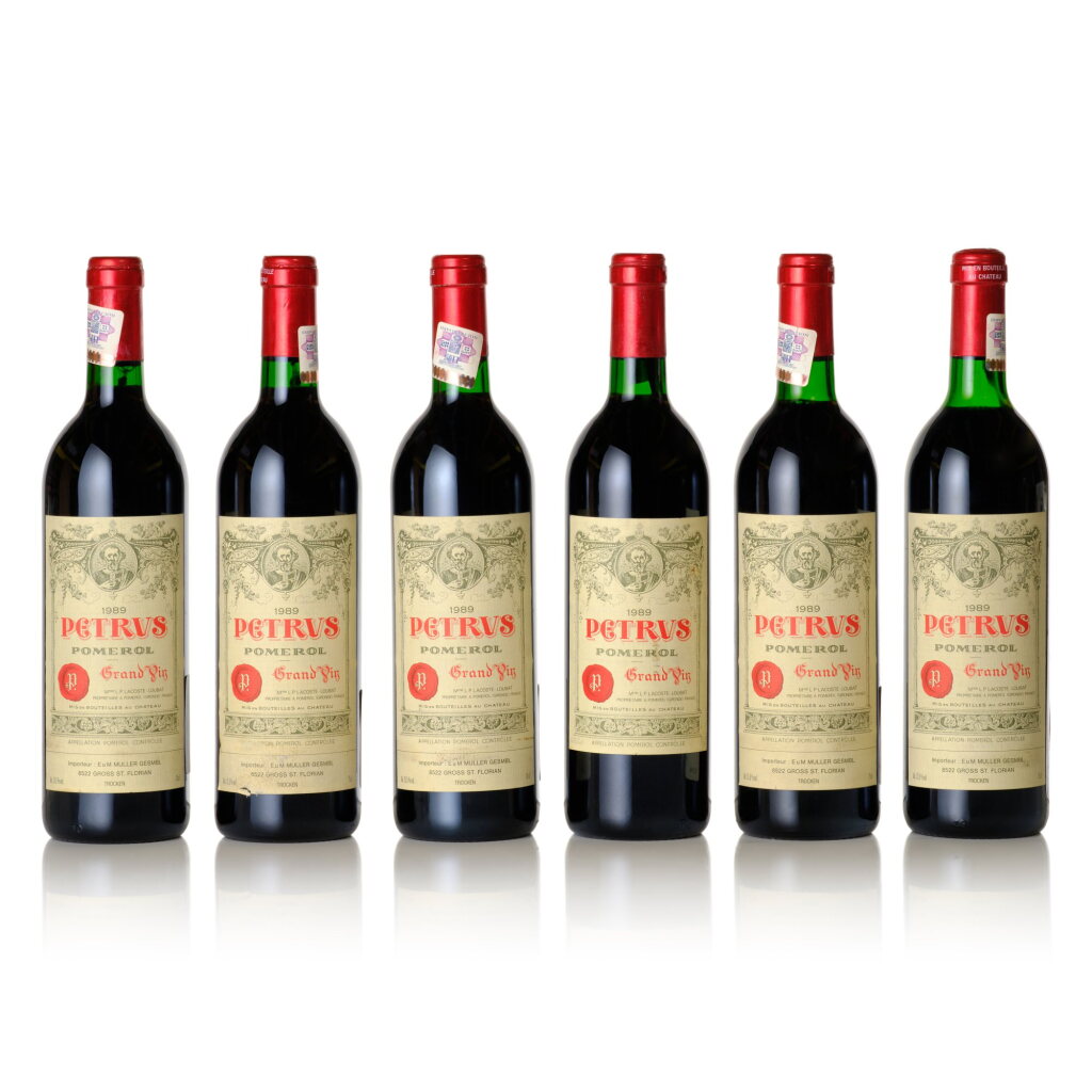 View full screen - View 1 of Lot 32. Petrus 1989 (7 BT).